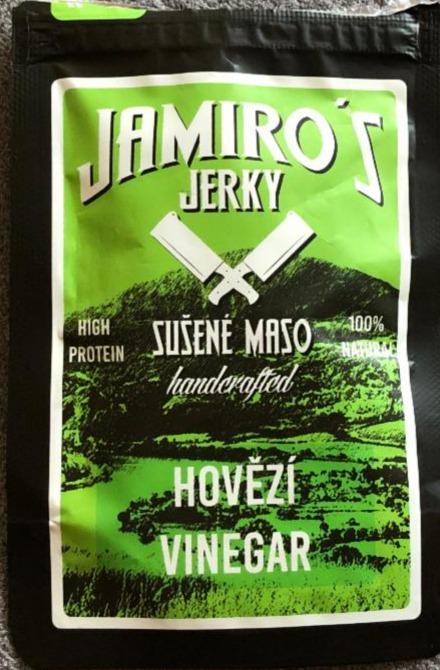 Fotografie - Sušené maso Hovězí Vinegar Jamiro´s Jerky