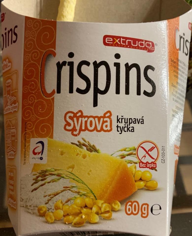 Fotografie - Crispins Kukuřičná tyčinka sýr Extrudo