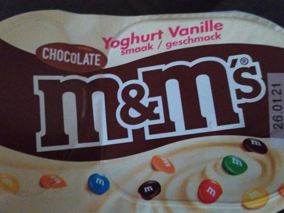 Fotografie - m&m's Yoghurt Vanille smaak