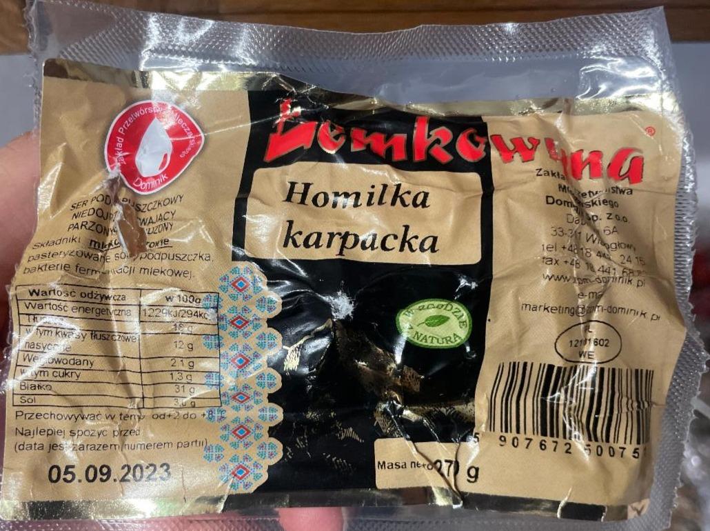 Fotografie - Homiłka karpacka Łemkowyna