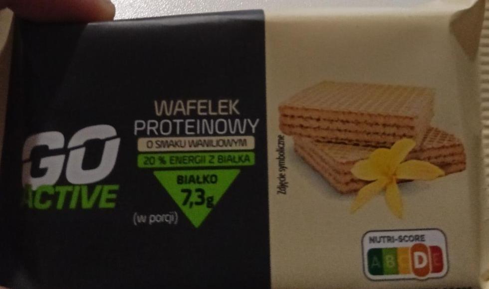 Fotografie - Wafelek Proteinowy waniliowy Go Active