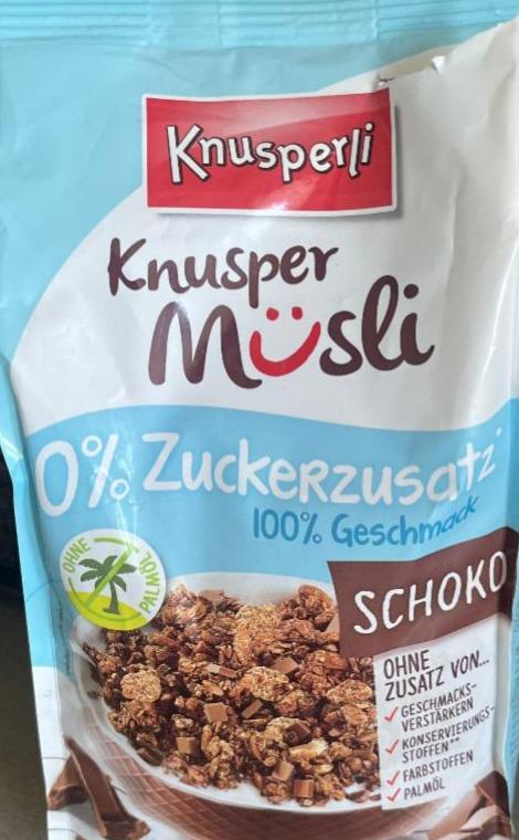 Fotografie - Knusper müsli schoko Knusperli