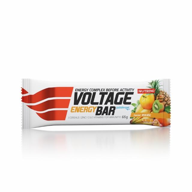 Fotografie - Voltage energy bar flavour exotic Nutrend