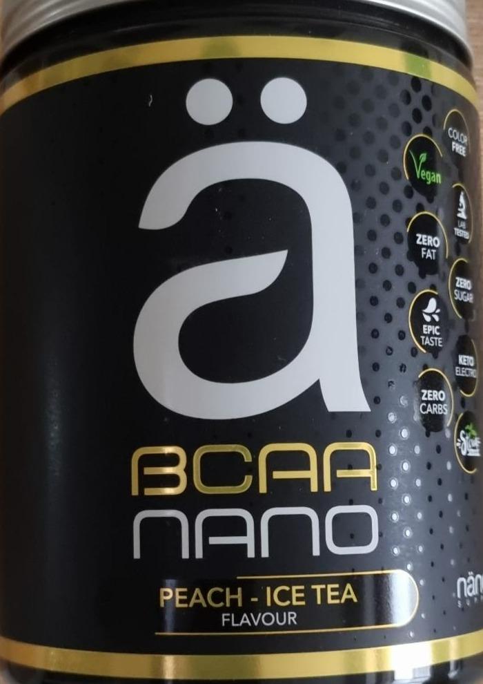 Fotografie - BCAA nano Peach Ice Tea Näno