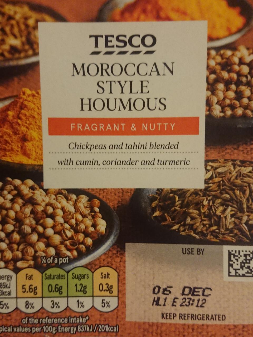 Fotografie - Maroccan Style Houmous Tesco