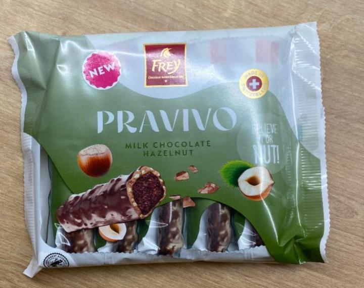 Fotografie - Pravivo Milk Chocolate Hazelnut Frey