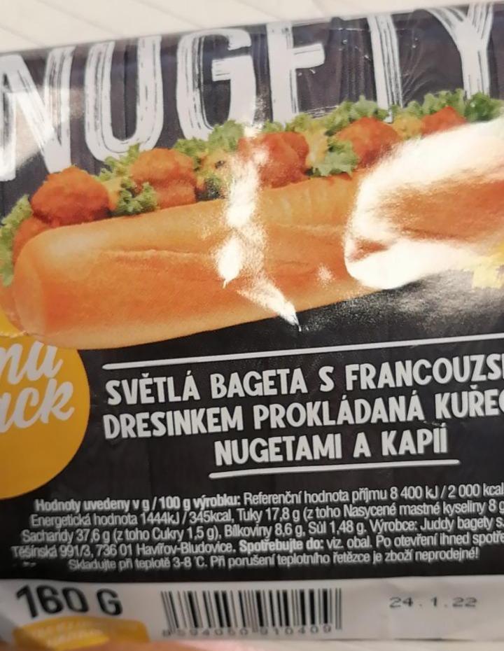 Fotografie - Bageta Nugety Prima Snack