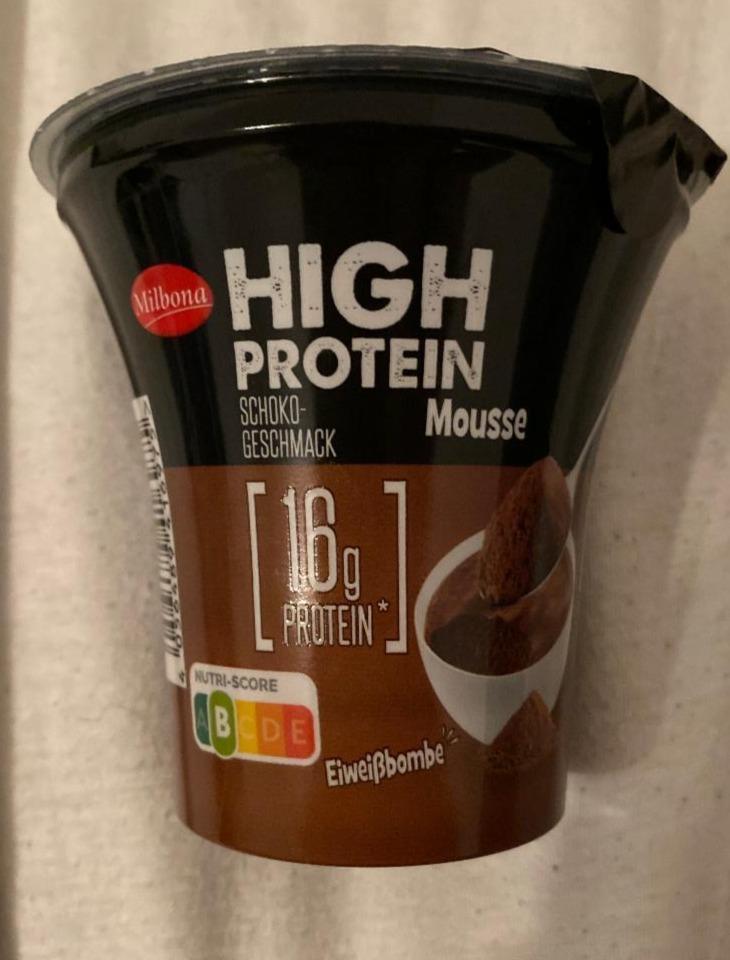 Fotografie - High Protein Mousse Schokogeschmack Milbona