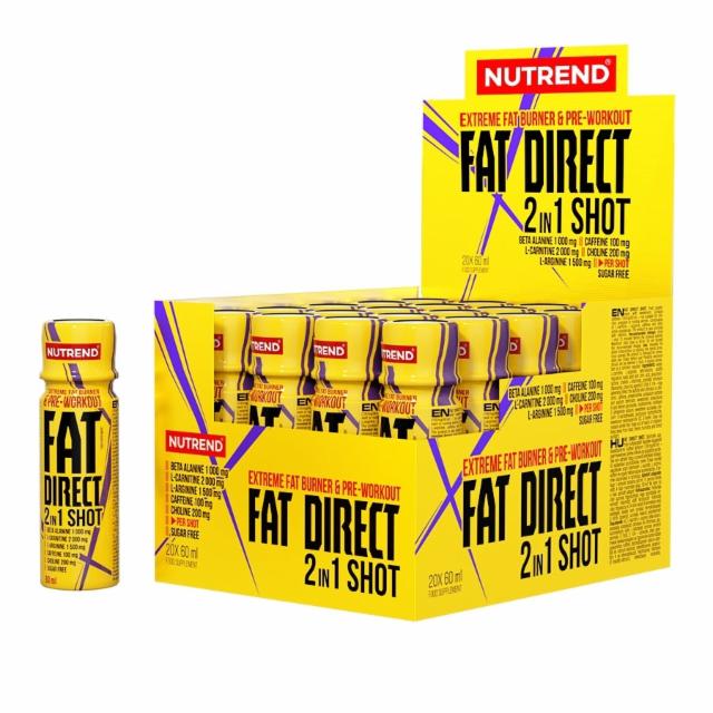 Fotografie - Fat direct 2 in 1 shot Nutrend