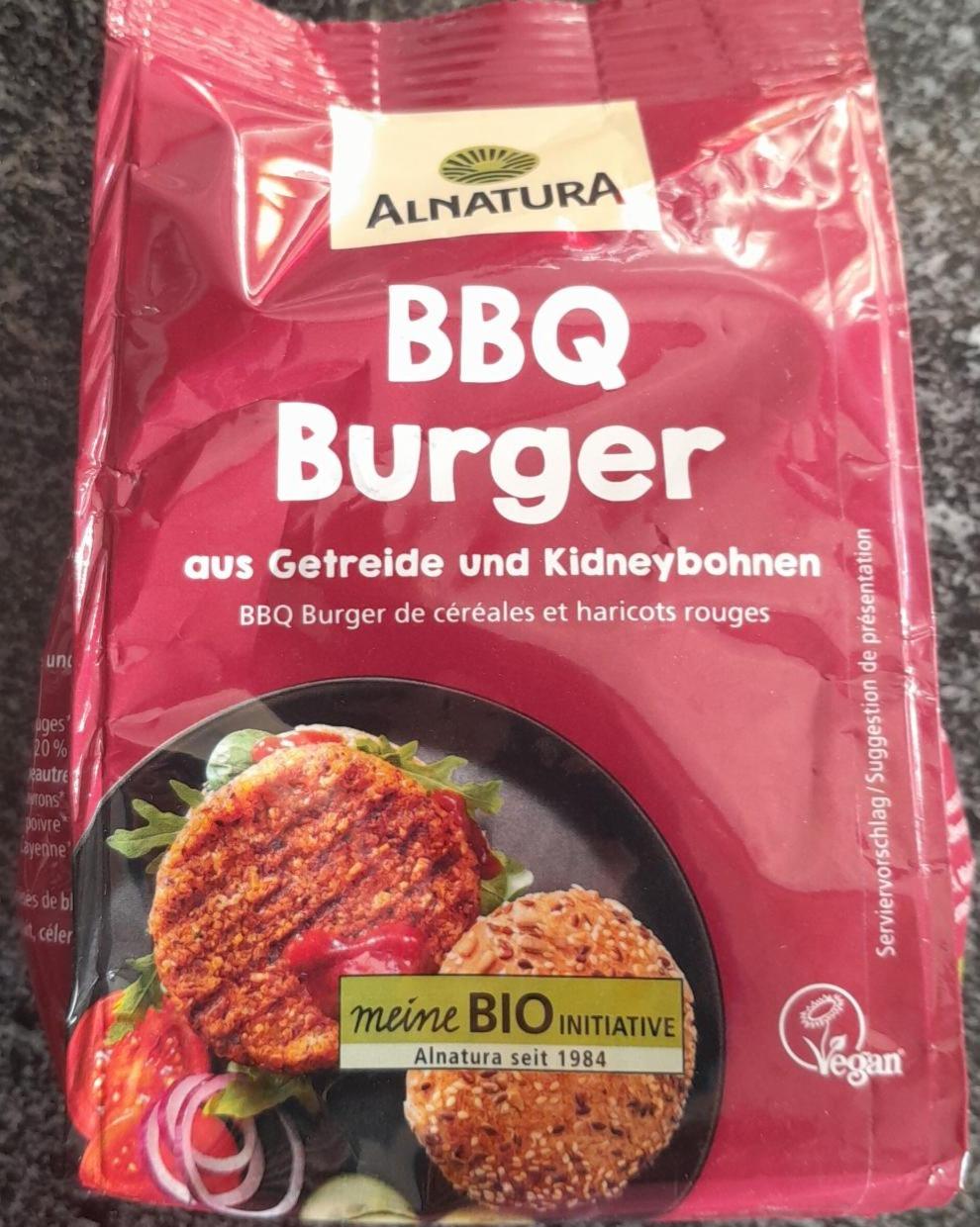 Fotografie - BBQ Burger Alnatura