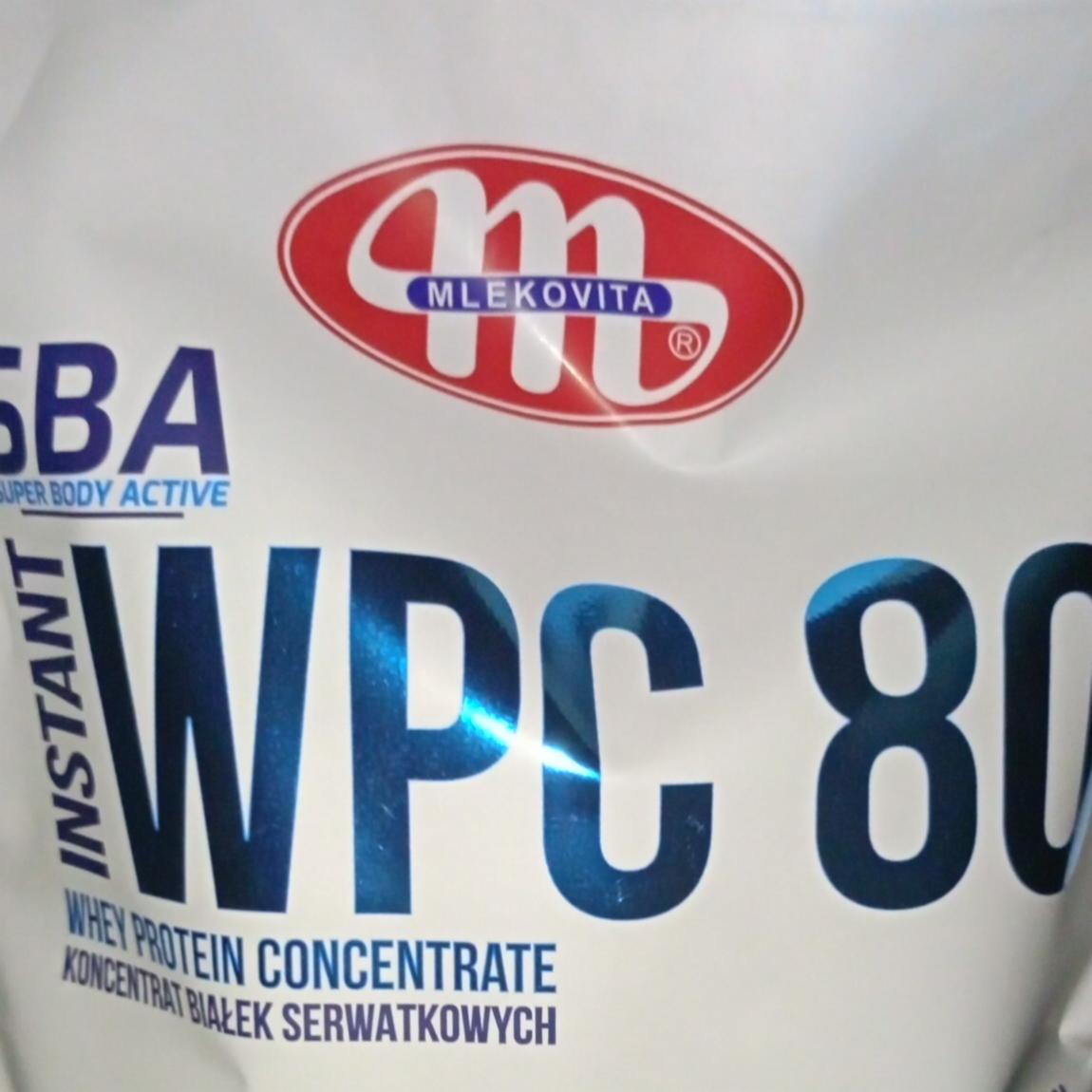 Fotografie - Super Body Active WPC 80 Chocolate Whey Protein Concentrate Mlekovita