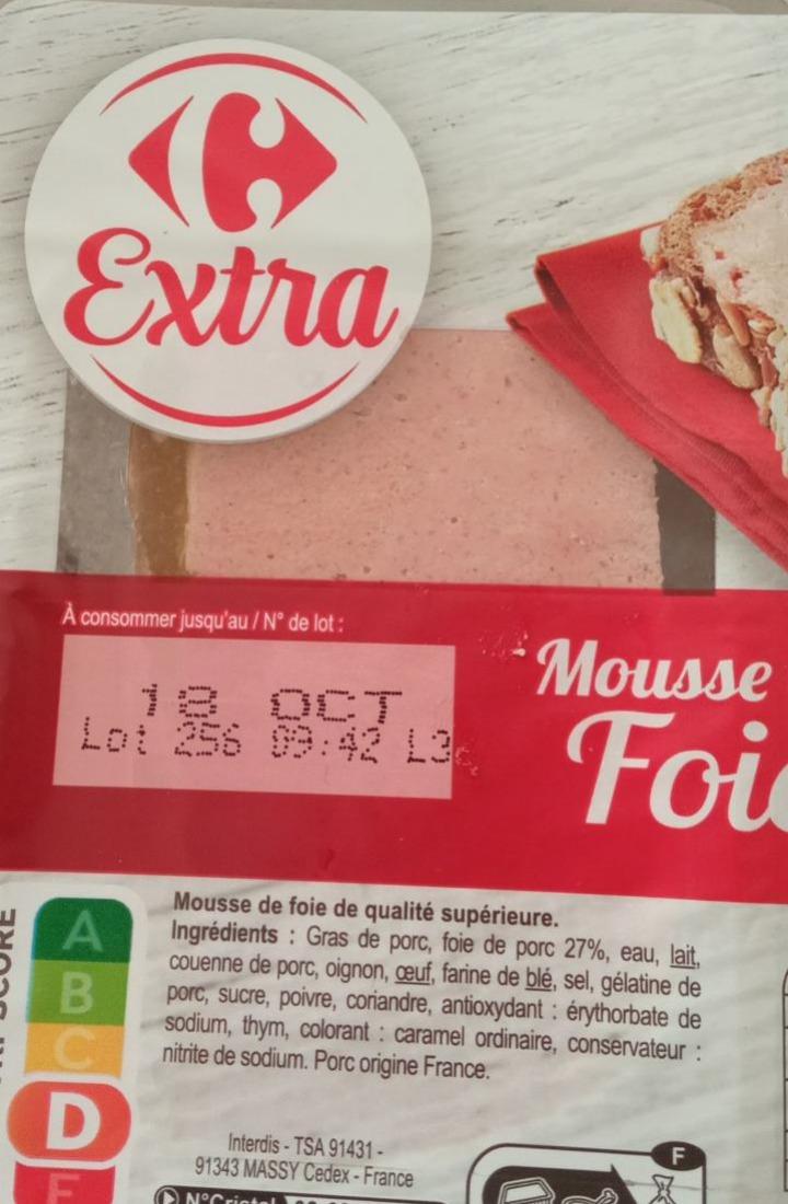 Fotografie - mousse de fólie extra Carrefour