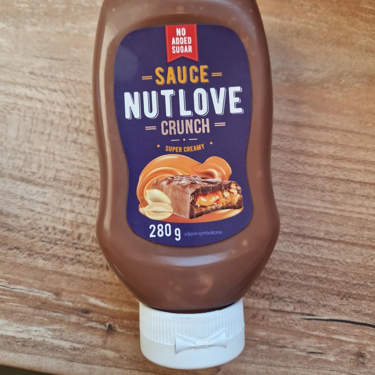 Fotografie - Sauce Nutlove crunch super creamy Allnutrition