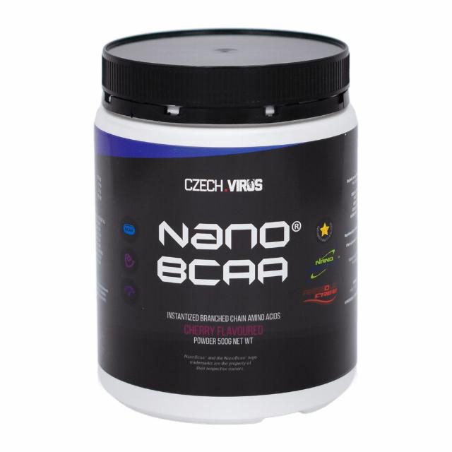 Fotografie - Nano BCAA Cherry Flavoured Czech Virus