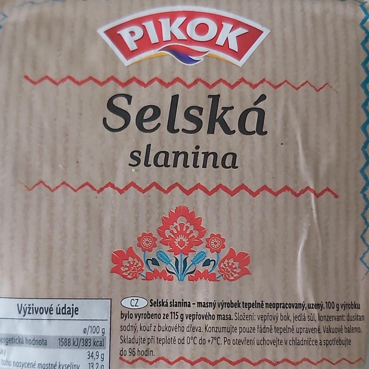 Fotografie - Selská slanina Pikok