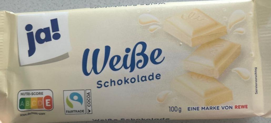 Fotografie - Weisse Scholokade ja!