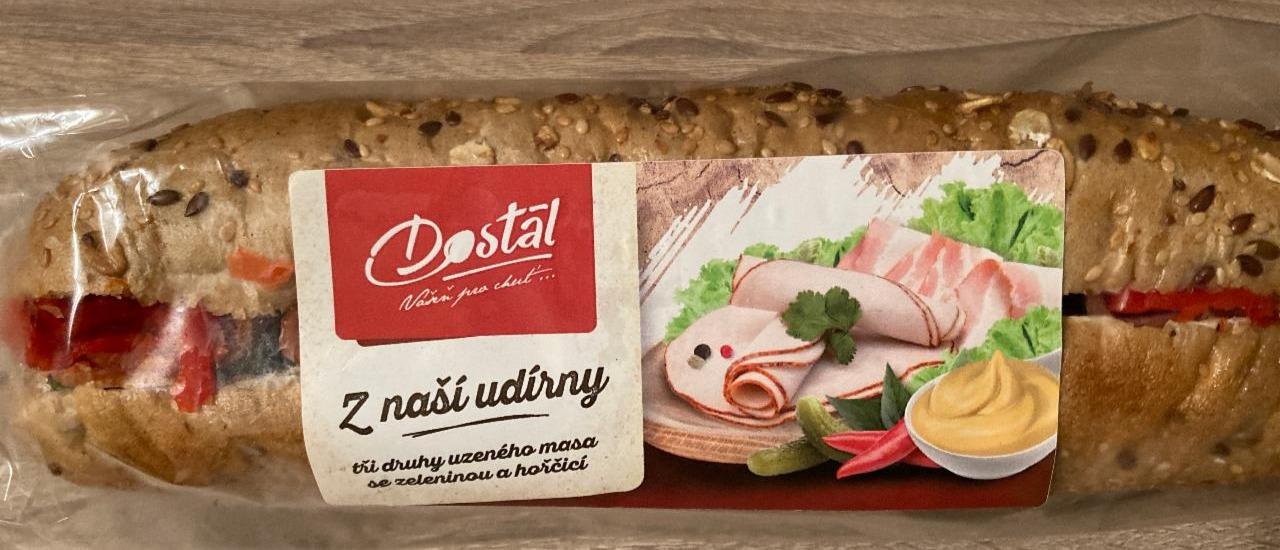 Fotografie - Bageta Z naší udírny Dostál