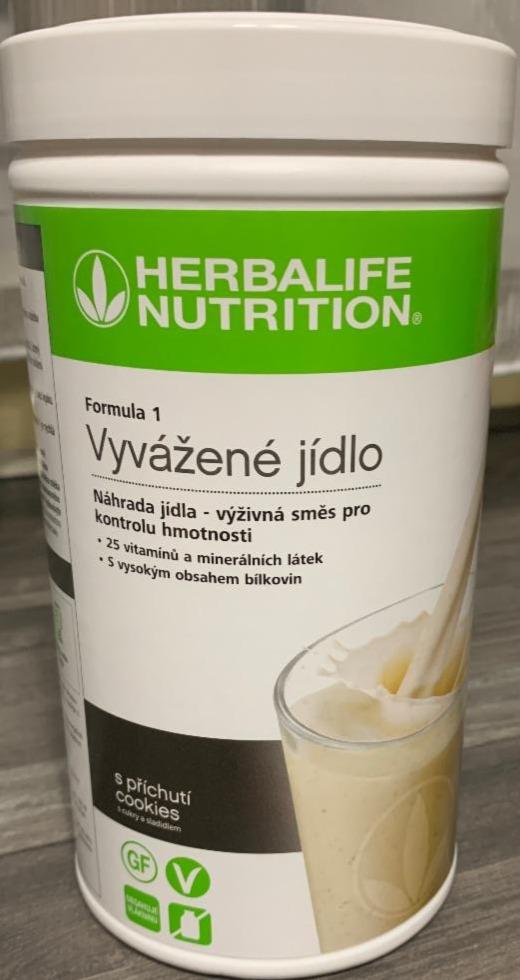 Fotografie - F1 Vyvážené jídlo Cookies Herbalife Nutrition