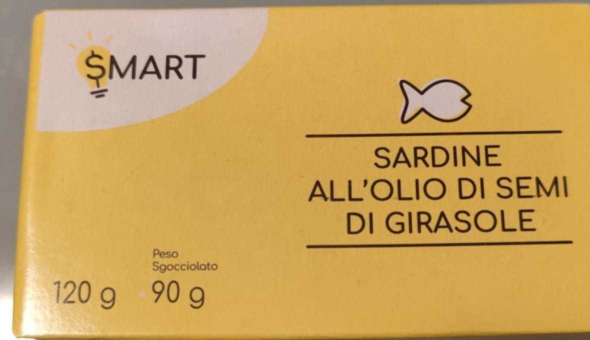 Fotografie - Sardine all olio di semi di girasole smart