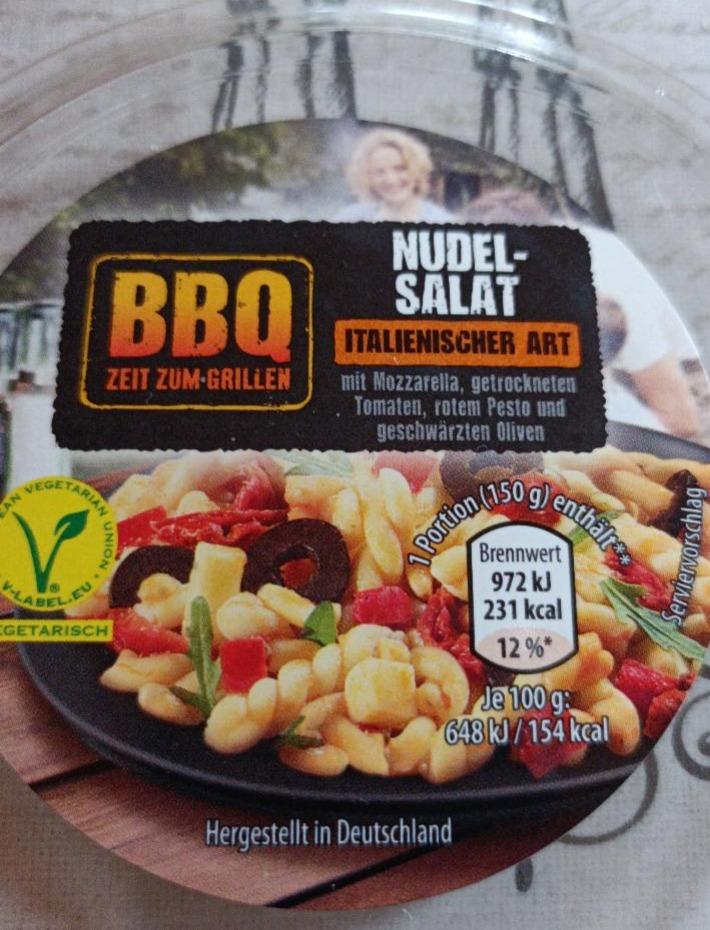 Fotografie - Nudel Salat Italienischer art BBQ