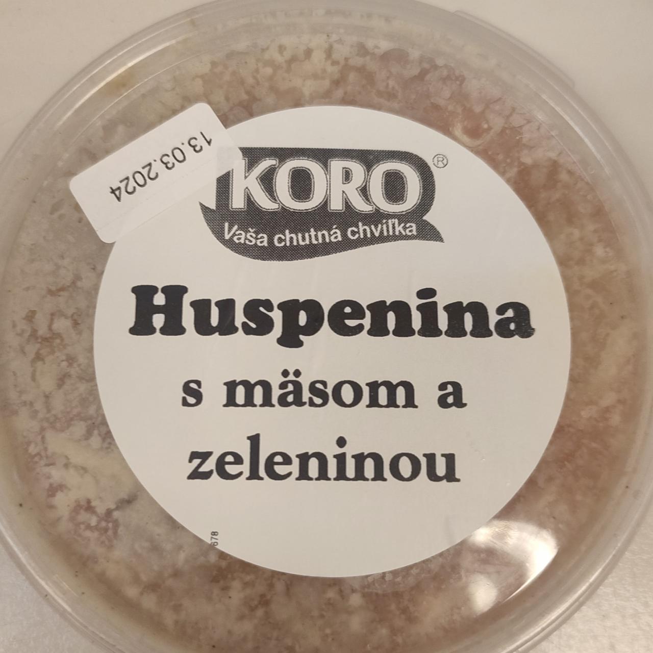 Fotografie - Huspenina s masem a zeleninou KORO