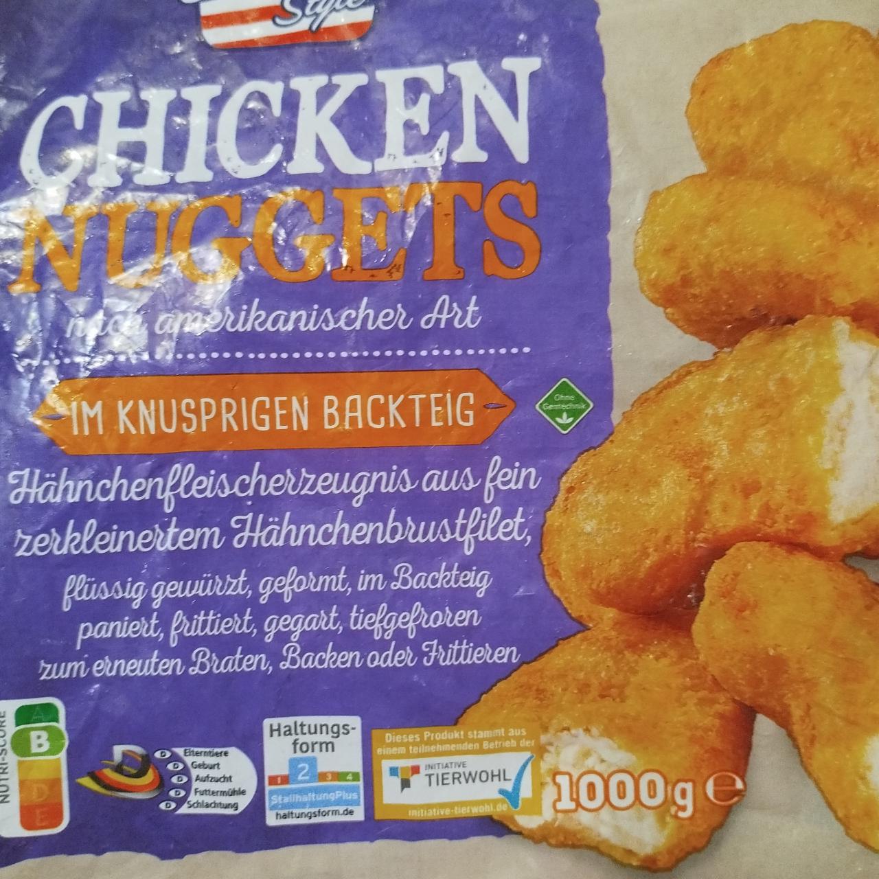 Fotografie - Chicken nuggets im knusprigen backteig American Style