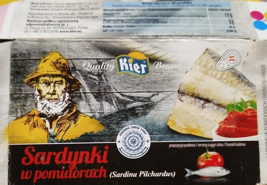 Fotografie - Sardynki w pomidorach Kier