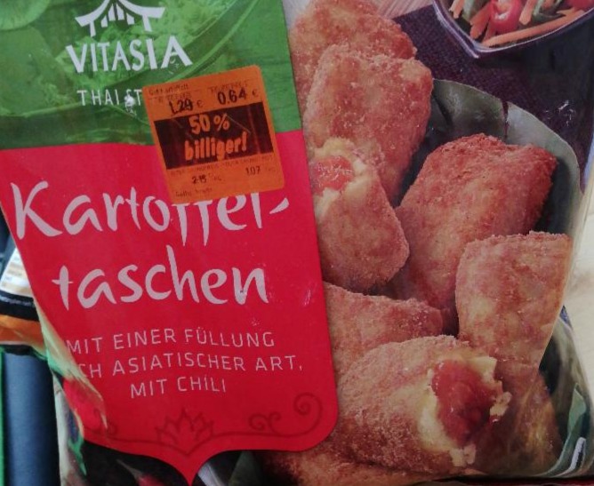 Fotografie - Bramborové taštičky plněné chilli Vitasia