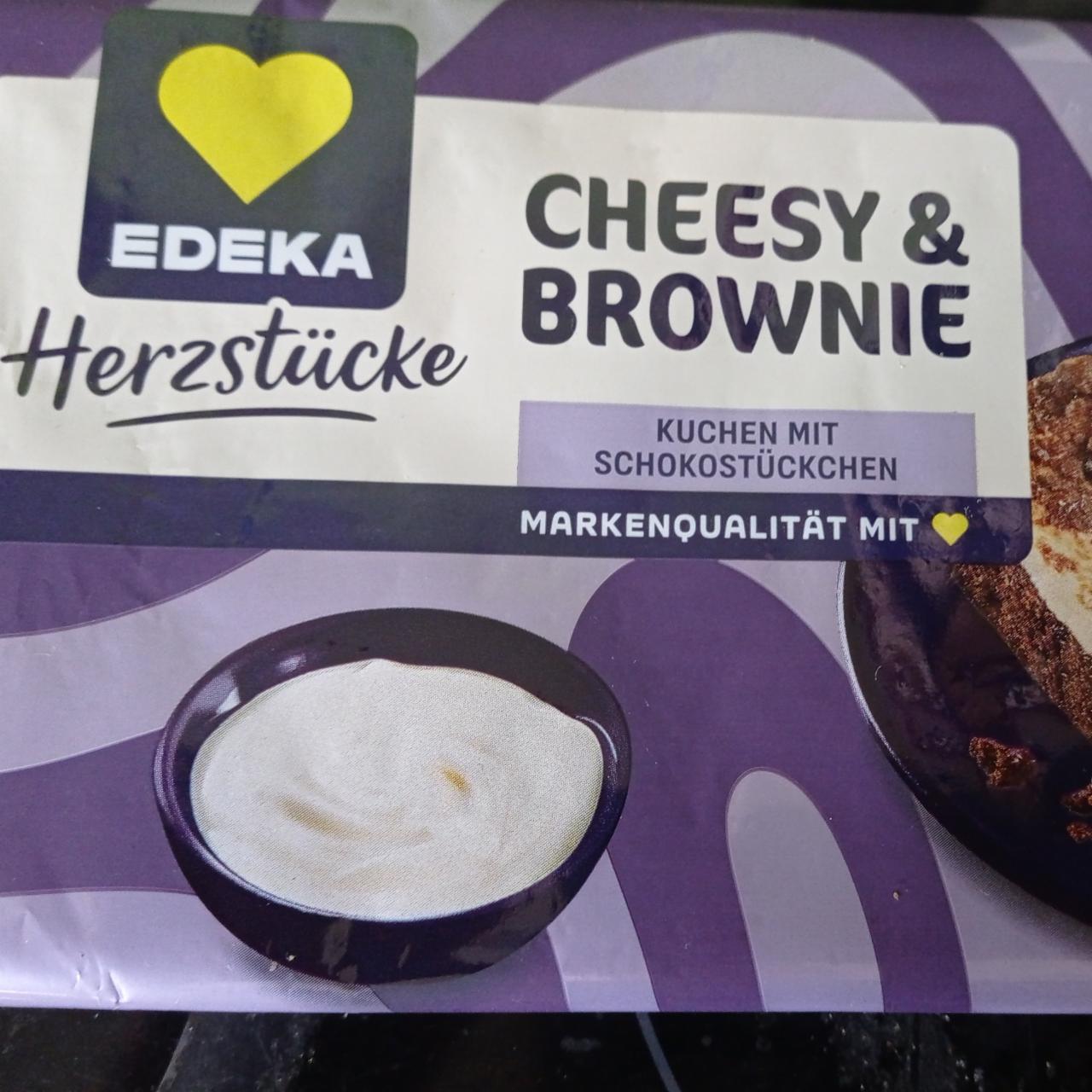 Fotografie - Herzstücke cheesy-brownie Edeka