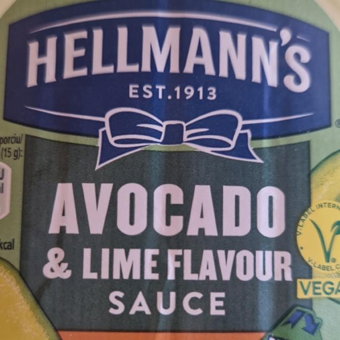 Fotografie - Avocado & lime flavour sauce Hellmann’s