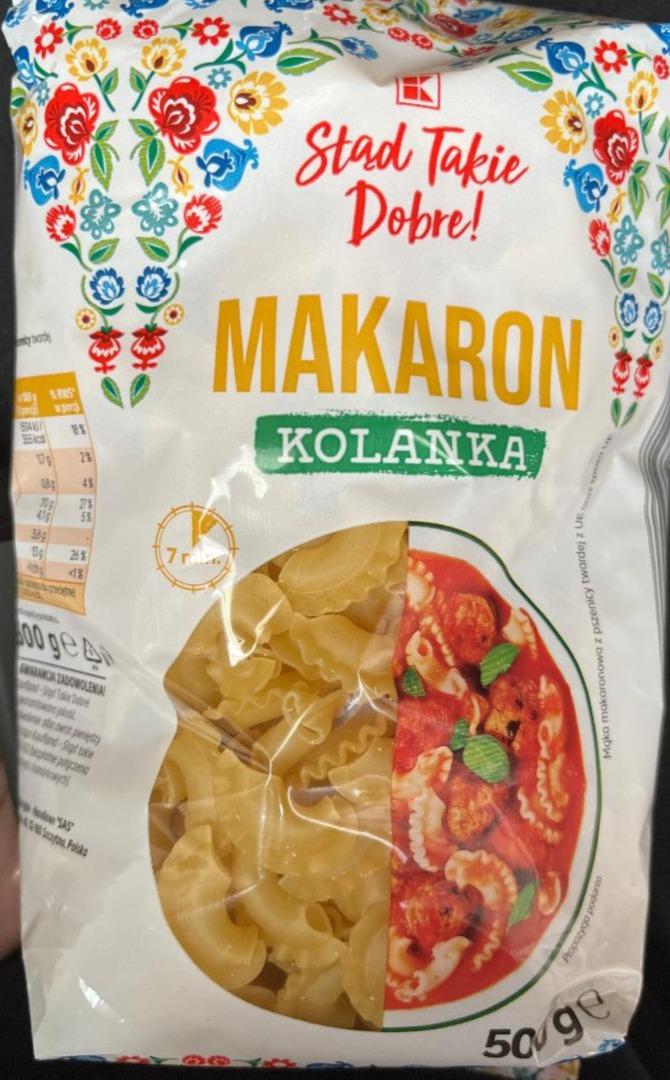 Fotografie - Makaron kolanka K-Stąd Takie Dobre