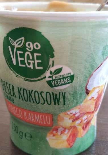 Fotografie - deser kokosowy slony karmel Go Vege