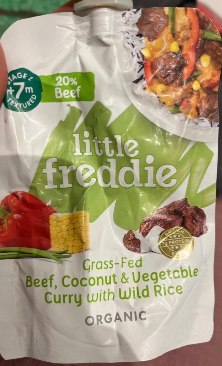 Fotografie - Grass-Fed Beef, Coconut & Vegetable Curry with Wild Rice Little Freddie