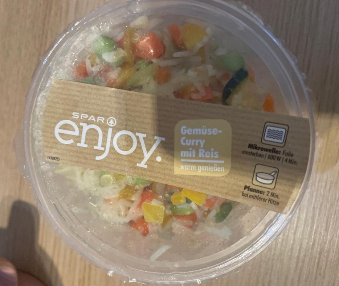 Fotografie - Gemüse-curry mit reis Spar Enjoy
