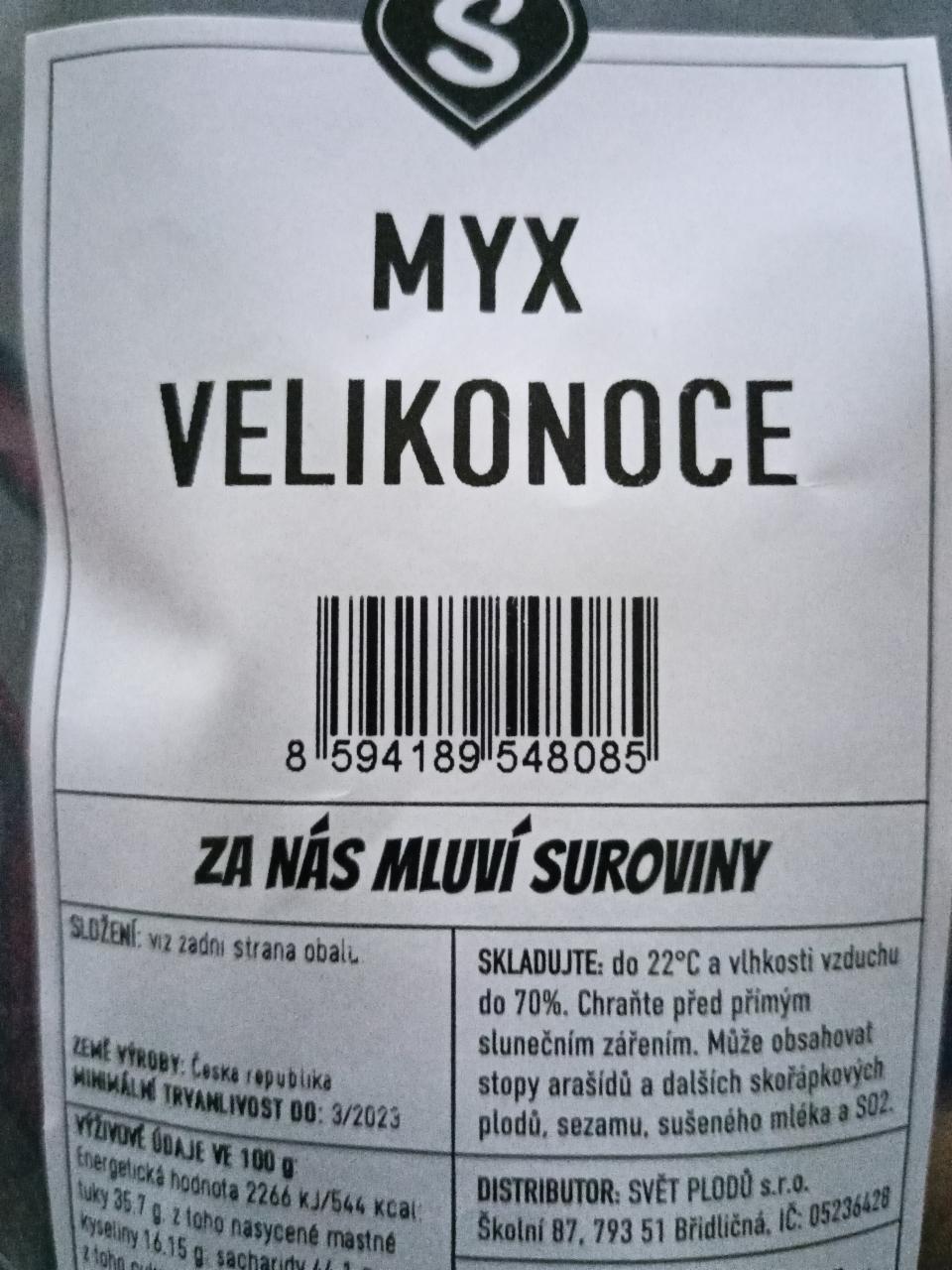 Fotografie - Myx Velikonoce Svět plodů