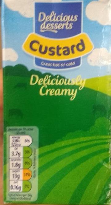 Fotografie - Custard delicious desserts