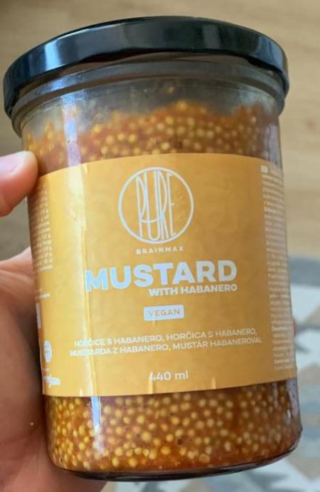 Fotografie - Mustard with habanero BrainMax Pure