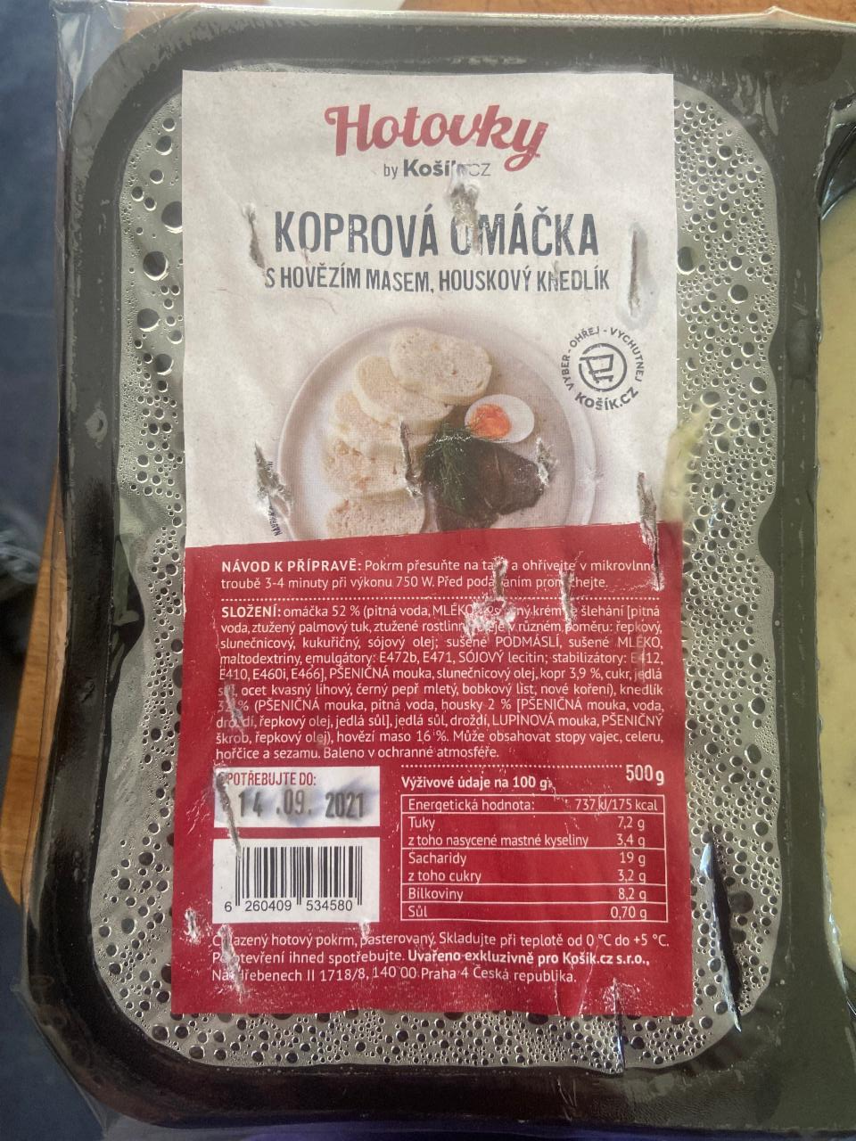 Fotografie - Hotovky by Košík koprová omáčka