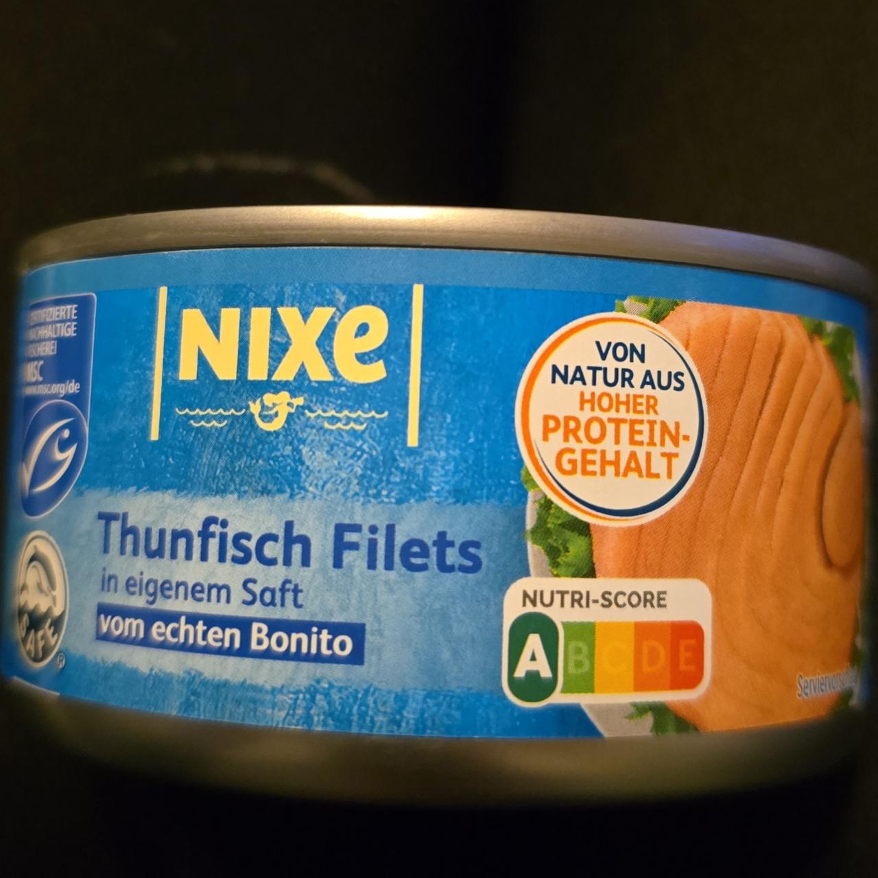 Fotografie - Thunfisch filets in eigenem saft vom echten bonito Nixe