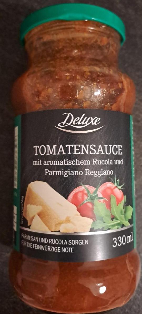 Fotografie - Deluxe Tomatensauce mit Rucola