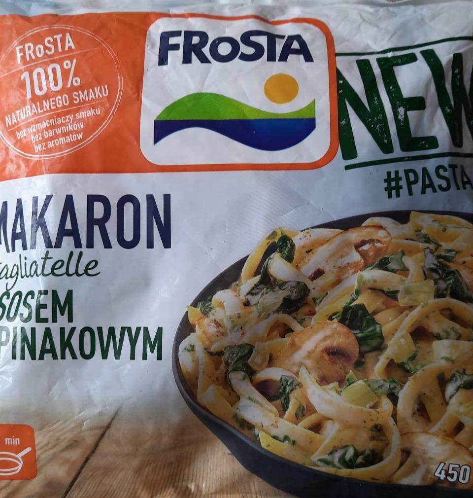 Fotografie - Makaron tagliatelle z sosem szpinakowym FRoSTA