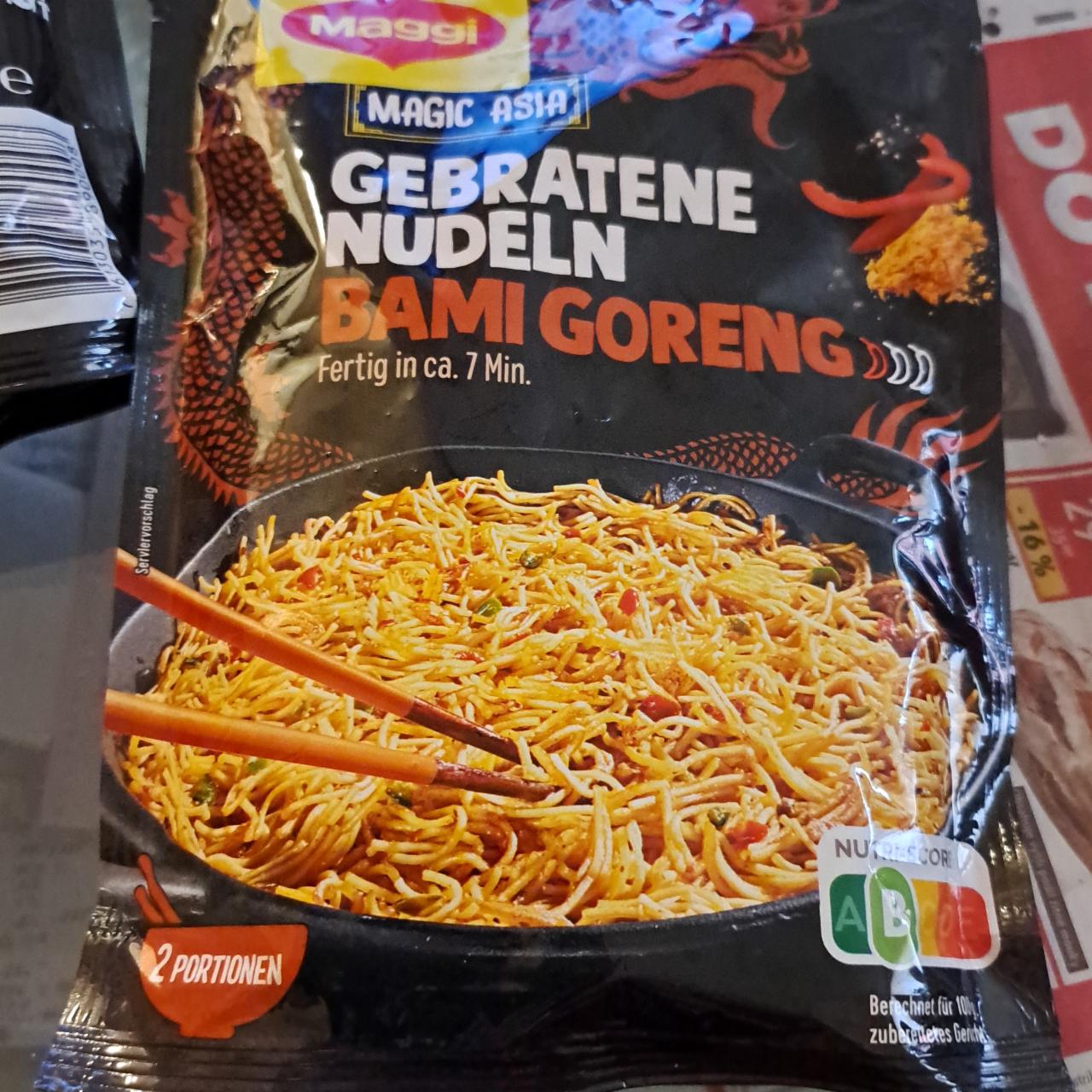 Fotografie - Gebratene nudel Bami goreng Maggi