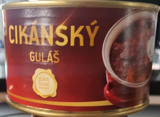 Fotografie - Cikánský guláš Zlaté české ručičky