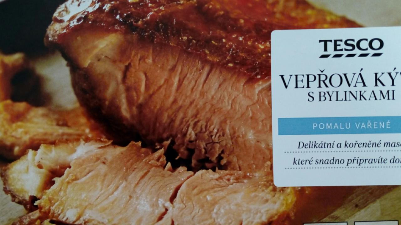 Fotografie - Vepřová kýta s bylinkami Tesco
