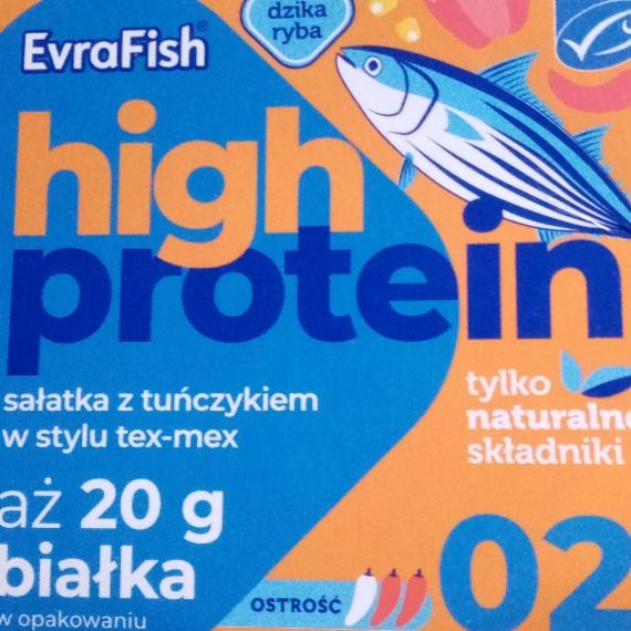 Fotografie - High protein sałatka z tuńczykiem w stylu tex mex Evrafish