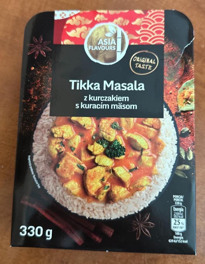 Fotografie - Tikka masala s kuracím mäsom Asia Flavours