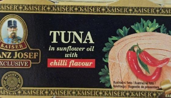 Fotografie - Tuna in sunflower oil chilli flavour Kaiser Franz Josef Exclusive