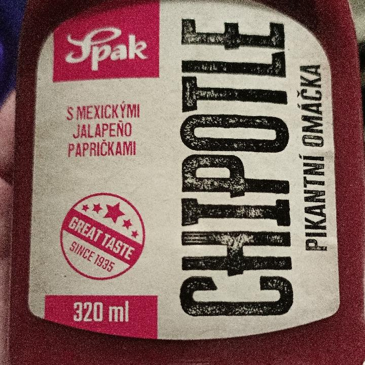 Fotografie - Chipotle pikantní omáčka Spak