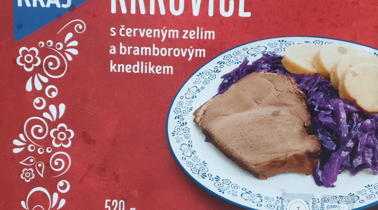 Fotografie - Krkovice s červeným zelím a bramborovým knedlíkem Náš kraj