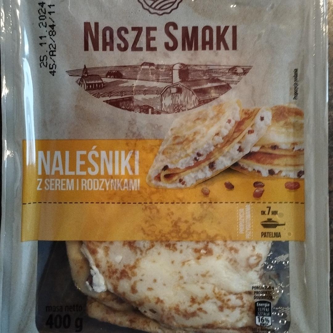 Fotografie - Naleśniki z serem i rodzynkami Nasze smaki